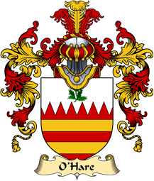 Irish Family Coat of Arms (v.25a) O