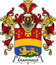 Italian Family Coat of Arms (v.25b) Giannuzzi