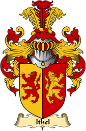 Welsh Family Coat of Arms (v.23) for Ithel (ANWYL, Ap Bleddyn )