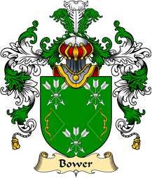 Scottish Family Coat of Arms (v.25) Bower