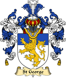 English Family Coat of Arms (v.25) St George