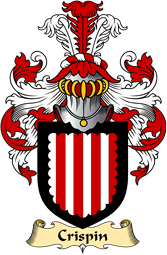 English Coat of Arms (v.23) for the family Crispin