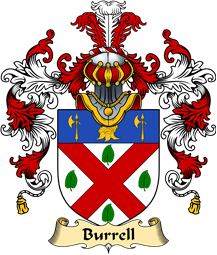 English Family Coat of Arms (v.25) Burrell