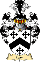 Scottish Family Coat of Arms (v.23) for Caw