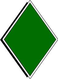 Lozenge Fimbriated or Bordered