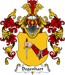 German Wappen Coat of Arms (v.25) Degenhart