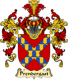 Irish Family Coat of Arms (v.25a) Prendergast II