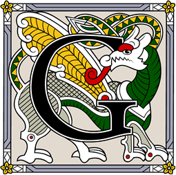 Heraldic Alphabet G