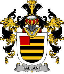 Irish Family Coat of Arms (v.25b) Tallant or Tallon