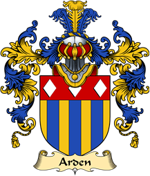 English Family Coat of Arms (v.25) Arden