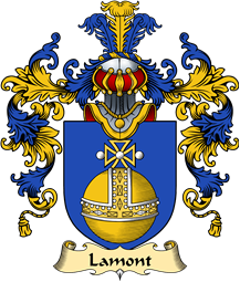 Irish Family Coat of Arms (v.25a) Lamont