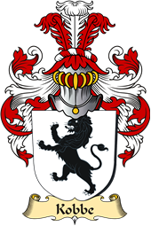 v.23 Coat of Family Arms from Germany for Kobbe