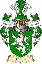 English Coat of Arms (v.23) for the family Orton