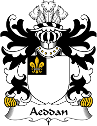 Welsh Coat of Arms for Aeddan (AP SEYSSYLLT)