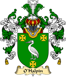 Irish Family Coat of Arms (v.25a) O