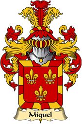 French Family Coat of Arms (v.23) for Miquel