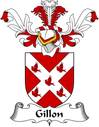 Coat of Arms from Scotland for Gillon