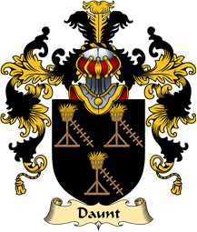Irish Family Coat of Arms (v.25a) Daunt