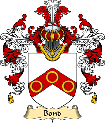 Irish Family Coat of Arms (v.25a) Bond