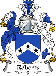 English Coat of Arms for the family Roberts