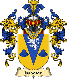 English Family Coat of Arms (v.25) Isaacson