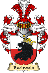 v.23 Coat of Family Arms from Germany for Buchwald