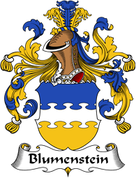 German Wappen Coat of Arms for Blumenstein