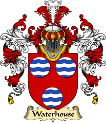 English Family Coat of Arms (v.25) Waterhouse II