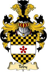 English Coat of Arms (v.23) for the family Toby