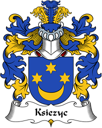 Polish Coat of Arms for Ksiezyc