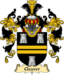 English Family Coat of Arms (v.25) Cleaver