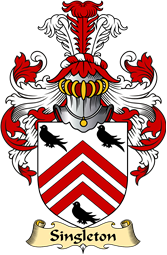 Irish Family Coat of Arms (v.23) for Singleton