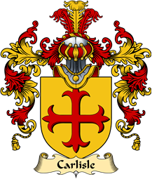 English Family Coat of Arms (v.25) Carlill or Carlisle