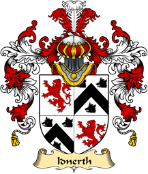 Welsh Family Coat of Arms (v.25) Idnerth (GOCH, Ap Cadwagn )