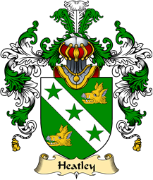 English Family Coat of Arms (v.25) Heatley