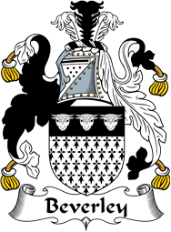 English Coat of Arms for the family Beverley