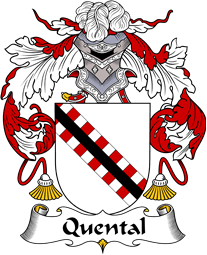 Portuguese Coat of Arms for Quental or Quintal