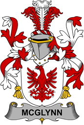 Irish Coat of Arms for McGlynn or Glynn