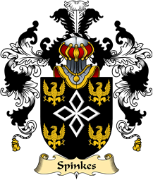 English Family Coat of Arms (v.25) Spinkes