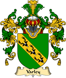 English Family Coat of Arms (v.25) Varley