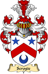 Scottish Family Coat of Arms (v.23) for Scrogie