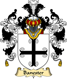 English Family Coat of Arms (v.25) Banester