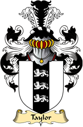 English Coat of Arms (v.23) for the family Taylor I