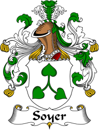 German Wappen Coat of Arms for Soyer