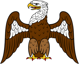 Eagle Displayed Perched or Standing III