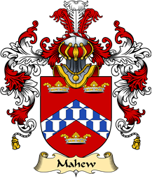 English Family Coat of Arms (v.25) Mahew (e) or Mayhew