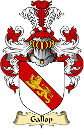 English Coat of Arms (v.23) for the family Gallop