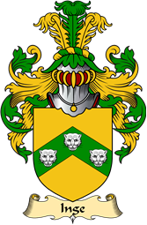 English Coat of Arms (v.23) for the family Inge