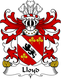 Welsh Coat of Arms for Lloyd (of Llansteffan, Carmarthenshire)