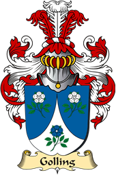 v.23 Coat of Family Arms from Germany for Golling